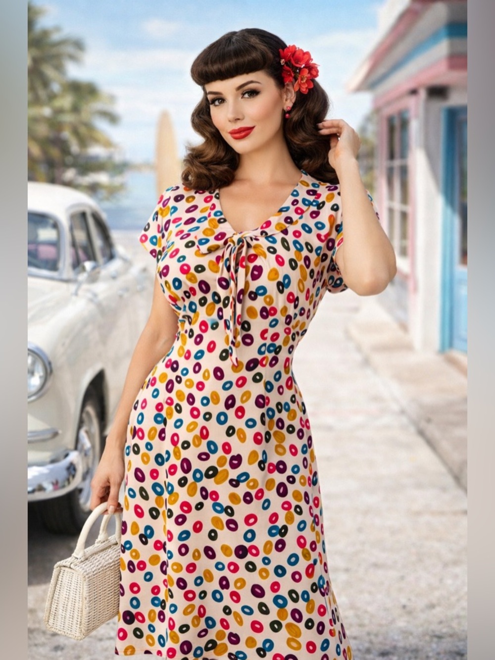 Gorgeous Betty Page summer dress